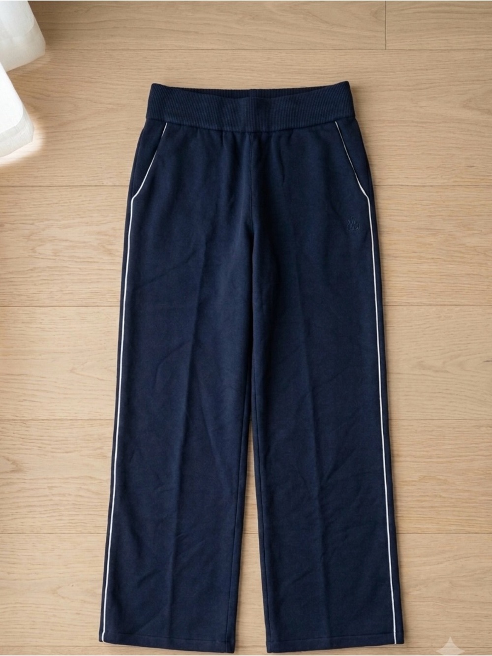 Alala Navy Wide-Leg Lounge Pants – Size Medium